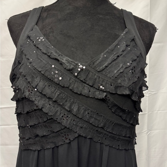 Signature by Robbie Bee Sleeveless Night Dress Black - Picture 3 of 8